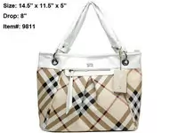 sac a main burberry nouveau femmes blance zip